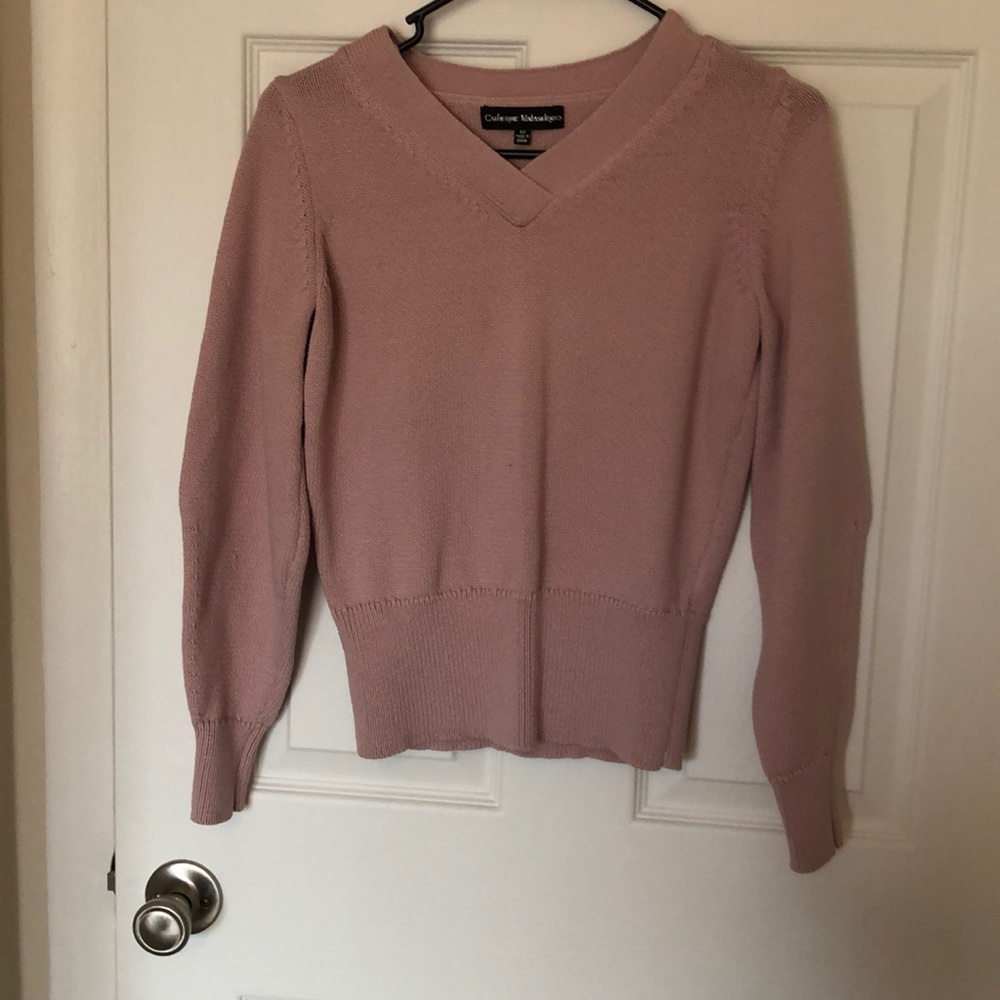 Pink Cardigan Sweater
